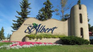st albert city placed in Alberta,Canada