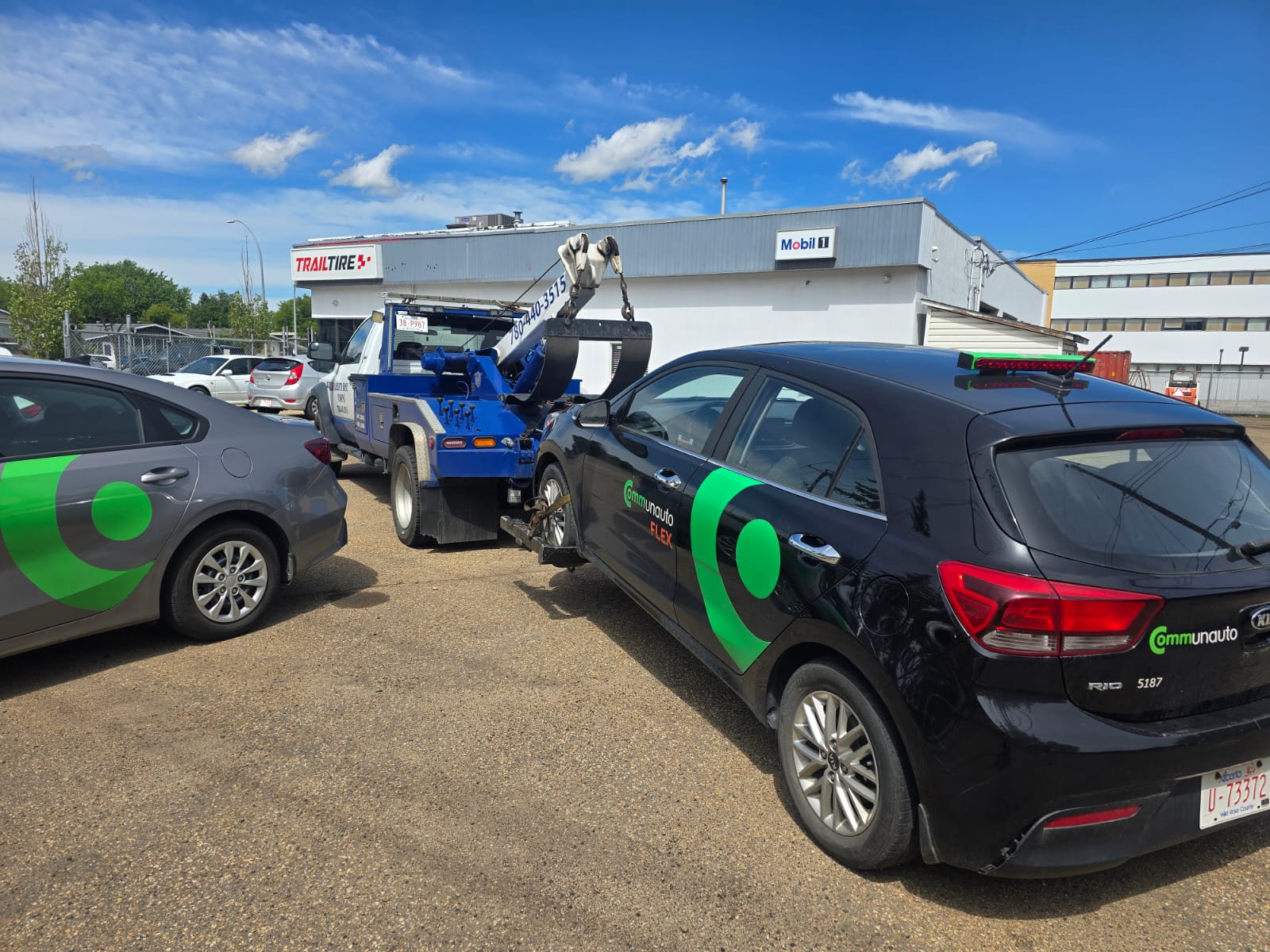 tow car edmonton - Alberta rose towing